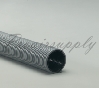 Light weight flexible industrial vacuum hose made of abrasion resistant polyethylene crush resistant vacuum hose
