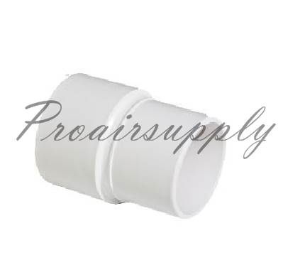 White Hose cuffs for Flex Tube and Flex-stat hoses in sizes 1.25 1.5 2 3 and 4 inch