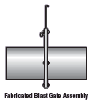7" L Blast Gate Aluminum Vacuum Fittings