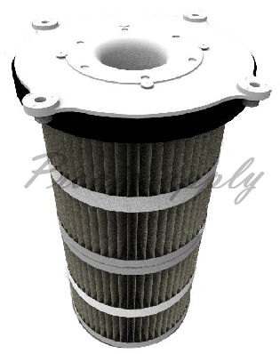 APEL C4AT1A9-4B OC 4 Bolt Flange with Integral Venturi After Market Replacement Cartridge Filters