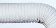 White Hose Flexaust Ducting Hoses Plastic Duct Hose Material Weight