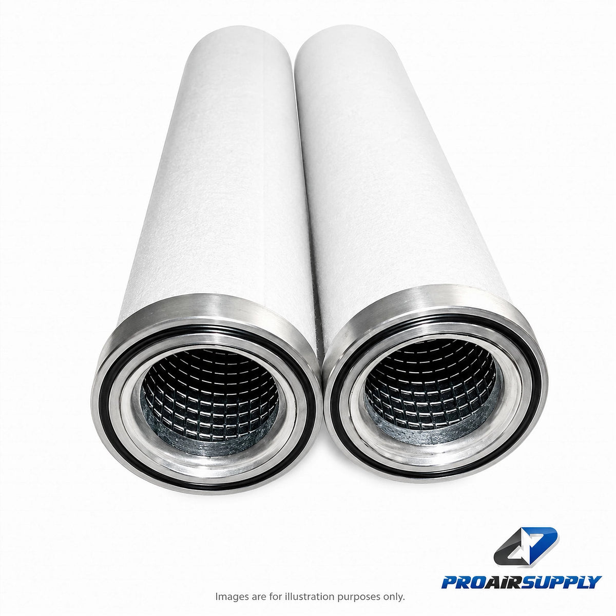 Zander 3075ZPAL-WH particulate air filter replacement element for removing solid contaminants in compressed air systems