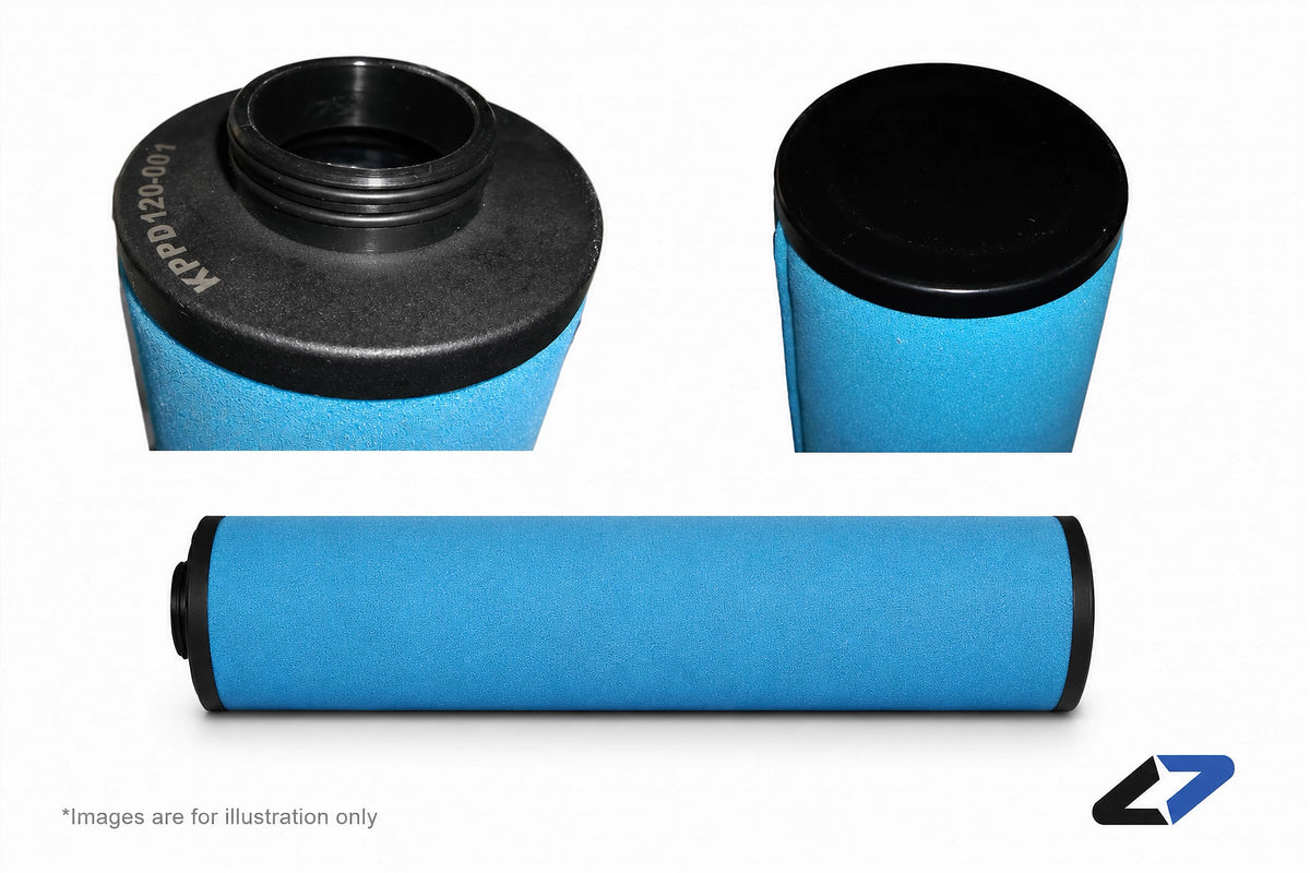 Pneumatech 2258-2901-39 adsorber air filter replacement element removing oil vapors and odors for compressed air systems