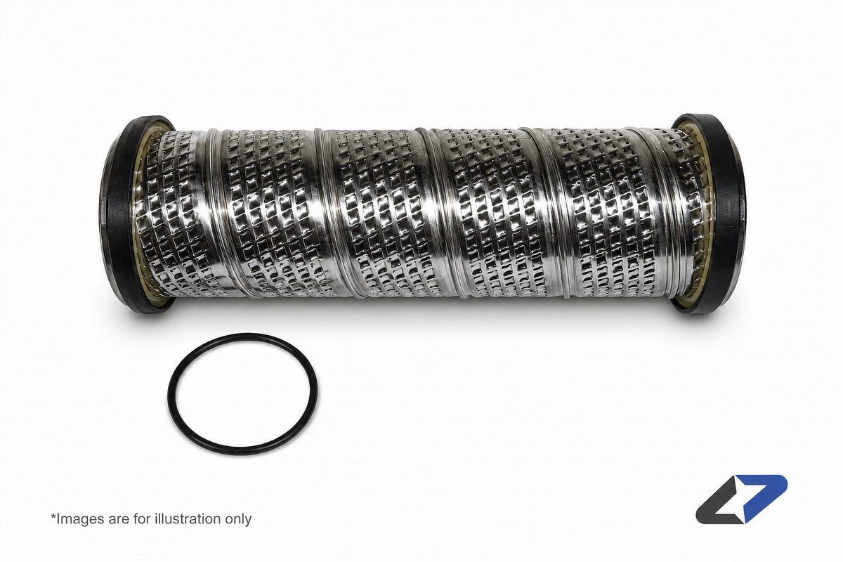 Filenco S280-RE-R coalescing air filter replacement element removing oil aerosols for compressed air systems