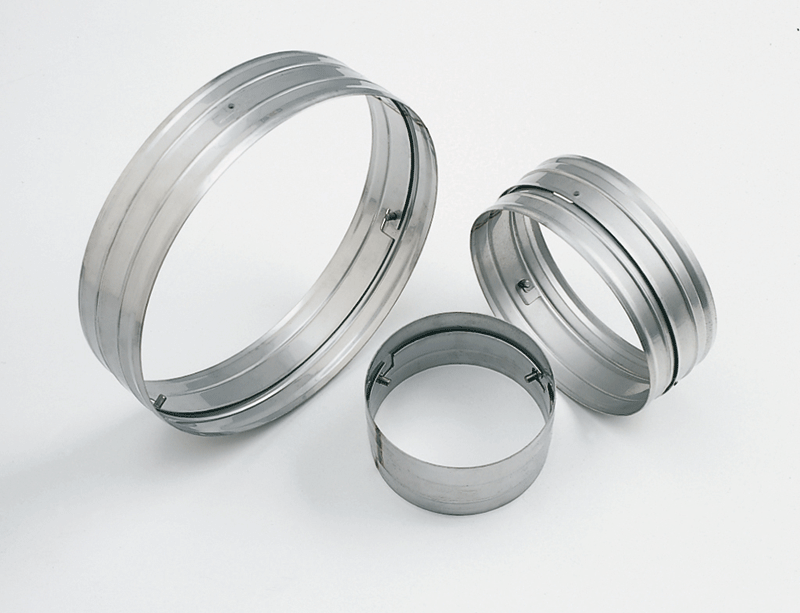 Flexaust Hose Accessories J-Lock Connectors. J-lock hose connectors for Flexaust Flexadux Flex-Tube Heat Flex Bendway Springflex Hose. J-lock hose connectors for are available in one and a half inch to 24 inch hose sizes. Connectors have an integral raised lip to prevent the hose from slipping off during operation.