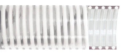 Pacific Echo Spiralite 090 Clear PVC All-Weather Suction & Discharge Hose