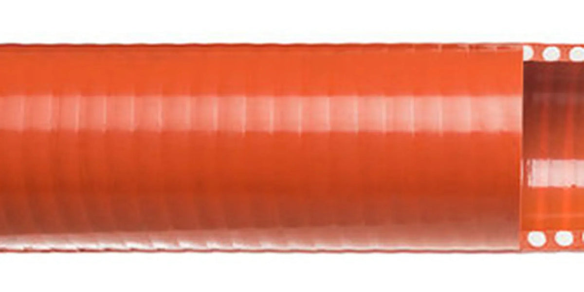 Pacific Echo Spiralite 150 Oil-Resistant Smooth-Wall PVC Suction Hose