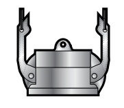 V600FAL 6 Female Cam and Groove Dust Cap Part V