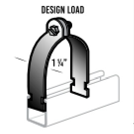 TCL-800 8 OD Tube Clamp 2 Sets per Package