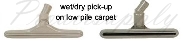 Type 1 521 Gray ABS Plastic 1.5 Inch Vacuum Floor Tool  Carpet Tool 14 Inches Wide