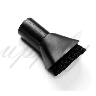803BLKWW 1.25 inch x 2.75 inch Dust Brush, Black (.010 Poly Bristles)