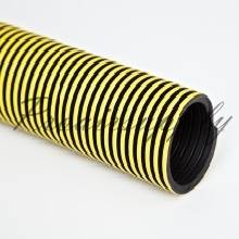 VH8050 Safety Yellow Plastic Anti Static Dissipative Stationary Portable Industrial Central Vacuum Cleaner Hose
