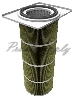 This is an aftermarket dust collector cartridge filter for the brand TENKAY-FARR part number 205635-001