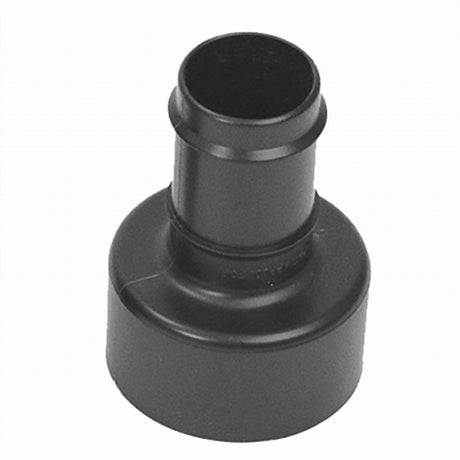 Flexaust 125225EM Hose End Adapter Black Hose Cuff for industrial vacuum cleaning systems