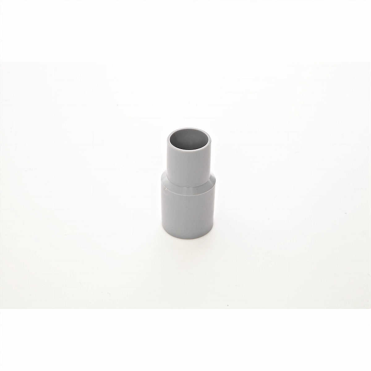 Flexaust 125E Hose End, Gray Vinyl, for Hose Cuff for industrial vacuum cleaning systems