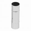 Flexaust 150CM Connector, 1.5 Inch x 5 Inch Chromed Adapter for industrial vacuum cleaning systems
