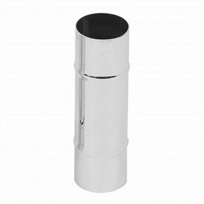 Flexaust 150CM Connector, 1.5 Inch x 5 Inch Chromed Adapter for industrial vacuum cleaning systems