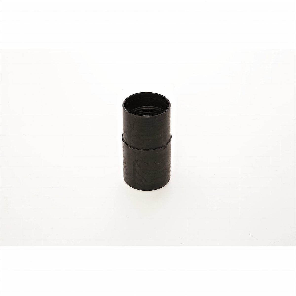 Flexaust 15200EBKSC Hose End Black 1.5 Inch Thread Hose Cuff for industrial vacuum cleaning systems