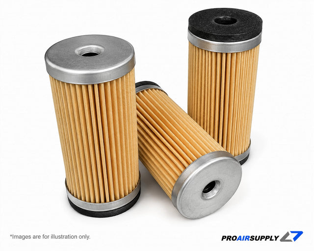 Rietschle 317856 replacement air filter element aftermarket alternative for compressor systems