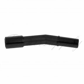 Flexaust 7023BKS Wand, Black, Curved, Non Metal Vacuum Wand for industrial vacuum cleaning systems