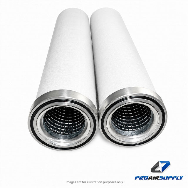 Zander 3075ZPAL-WH particulate air filter replacement element for removing solid contaminants in compressed air systems