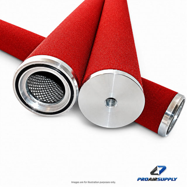 Zander 3075XPAL-WH coalescing air filter replacement element removing oil aerosols for compressed air systems