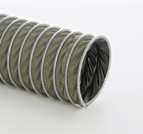 Flexaust Flex-Loc 570 Hose Flexaust 570 Exhaust Systems Hose Flex-Loc 570 High Temperature Hose Flexaust 570 Welding Fume Extraction Hose Flex-Loc 570 Fatigue Resistant Hose Flexaust 570 Flex Fume Venting Hose Flex-Loc 570 Moving Equipment Hose Flex-Loc 570 Single Ply Green Para-Aramid Fabric Hose Equipment Vent Hose