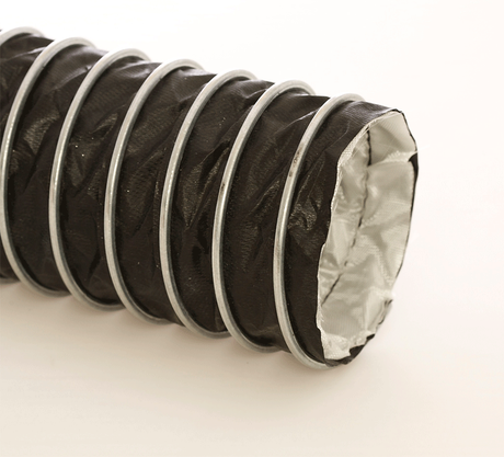 Flexaust Flex-Loc TCF Hoses Typically Uses for Diesel Engine Exhaust Hose, Flex-Loc TCF Exhaust Systems Hose, Flexaust TCF Fume Exhaust Hose, Aircraft Hose Flexaust TCF Brick Kilns Hose Flex-Loc TCF High Temperature Hose Flexaust TCF Chemical Fume Extraction Hose Teflon Coated Fabric Hose TCF Reel Drop Hose