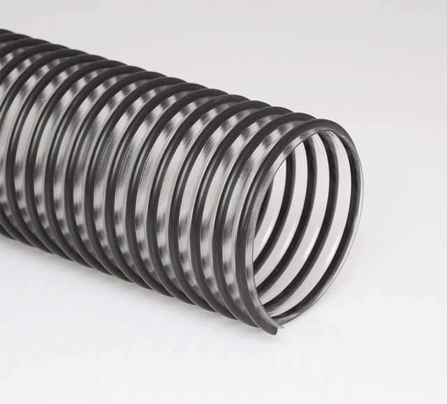 Flex-Tube PV Hose Industrial Vacuum Cleaner Hose Lawn Leaf Collection Hose Lawn Leaf Vacuum Collection Hose Pharmaceutical Vacuum Hose Silica Dust Vacuum Hose Wet Pick-Up Vacuum Hose Woodworking Vacuum Hose Woodworking Dust Collection Hose Hose Furniture Industry Vacuum Pickup Hose Pvc Abrasion Resistant Vacuum Hose