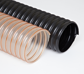 Flexaust Flx-Thane HD Hose Heavy Abrasive material handling hose for woodworking, industrial vacuum hose applications. Flexaust Flx-Thane HD Polyurethane Wire Supported Hose. Flexaust Flx-Thane HD Shot Blasting Hose. Flexaust Flx-Thane HD Concrete Transport Hose. Flexaust Flx-Thane HD Agricultural Hose.