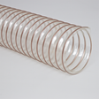 Flexaust Flx-Thane XLD, Flx-Thane XLD Flx-Thane XLD Hose Flx-Thane XLD Pharmaceutical Hose Flx-Thane XLD Food Gradel Hose Flx-Thane XLD Hose Oil Mist Extraction Flx-Thane XLD Dust Collection Hose Flx-Thane XLD Hose Very light weight clear polyurethane hose reinforced with a bronze coated spring steel wire helix, Cold Air Supply Hose