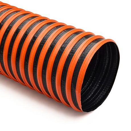 Flexaust FSP-2 Hose FSP-2 Air Duct Cleaning Hose Flexaust FSP-2 Flame Retardant Hose FSP-2 Foundry Sand Transfer Hose Flexaust FSP-2 Grinders Hose FSP-2 Lav Waste Disposal Hose FSP-2 Sheet Metal Hose Flexaust FSP-2 Shipyards Hose FSP-2 Straw Blowing  Hose Flexaust FSP-2 Double ply PVC vinyl coated polyester fabric Hose