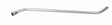 Flexaust H21A5 Wand 2 Bend S. A. Aluminum Vacuum Wand for industrial vacuum cleaning systems