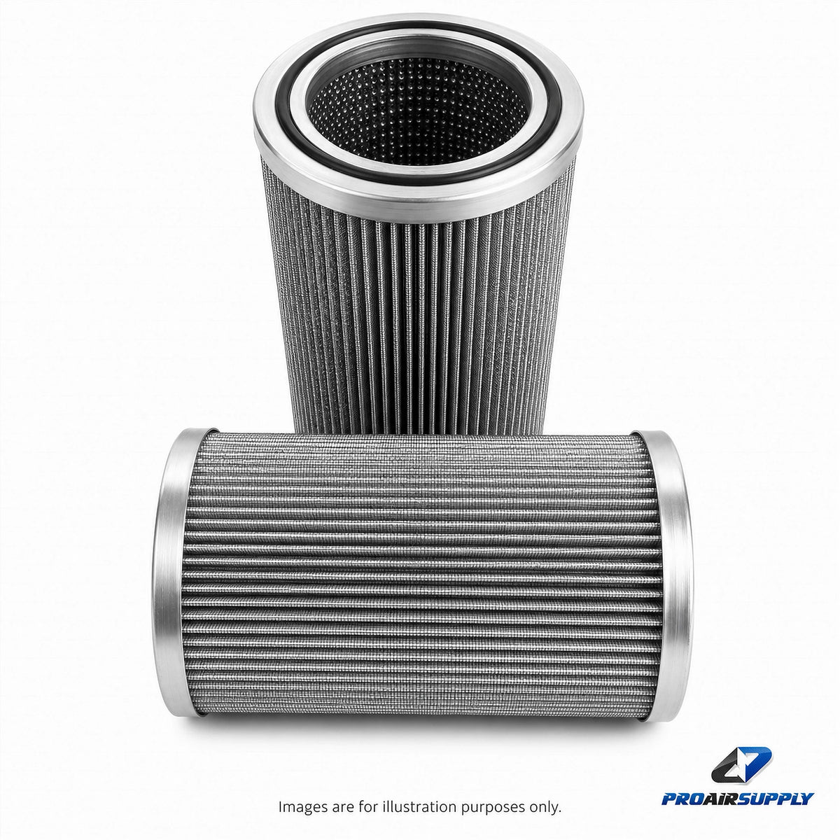 Ingersoll Rand 38435947 particulate air filter replacement element for removing solid contaminants in compressed air systems