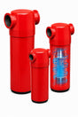 Keltec KWS1294-NPT 1,294 SCFM compressed air water separator housing with 3 Inch NPT connections for bulk moisture removal