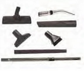 Flexaust MCK3 Kit, 1.25 Inch Dry Pick Up Vacuum Tool Kit for industrial vacuum cleaning systems