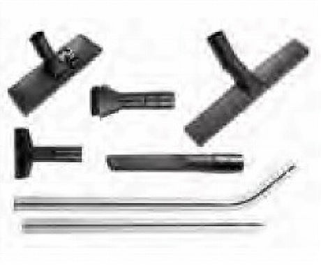 Flexaust MCK4 Kit, 1.5 Inch Wet/Dry Pick Up Vacuum Tool Kit for industrial vacuum cleaning systems