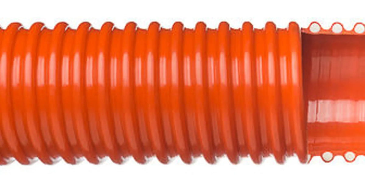 Pacific Echo Spiralite 160 Oil-Resistant Corrugated PVC Suction Hose
