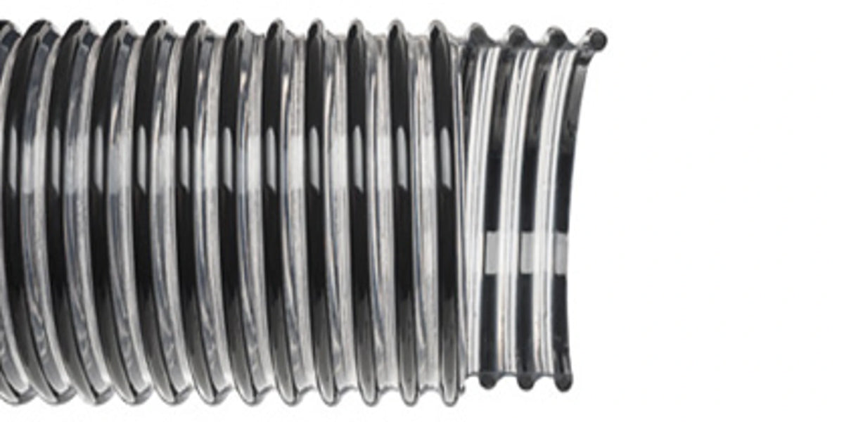 Pacific Echo Spiralite 960 Urethane-Blended Abrasive Ducting Hose