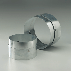 Flexible ducting Hoses Pin Lock Connectors for Flexaust ventilation exhaust and fume collection Hoses.