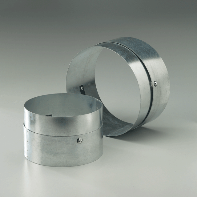 Flexible ducting Hoses Pin Lock Connectors for Flexaust ventilation exhaust and fume collection Hoses.