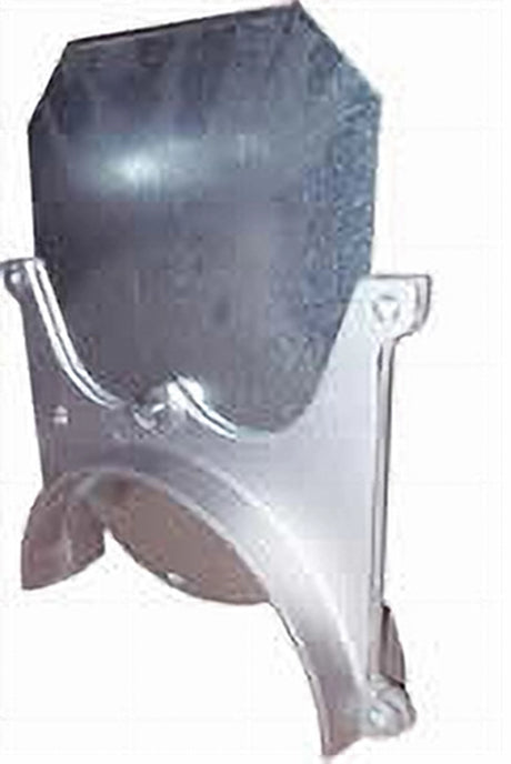 18 Inch quick connect half cut-off in galvanized or stainless steel for industrial dust collection and vacuum duct systems