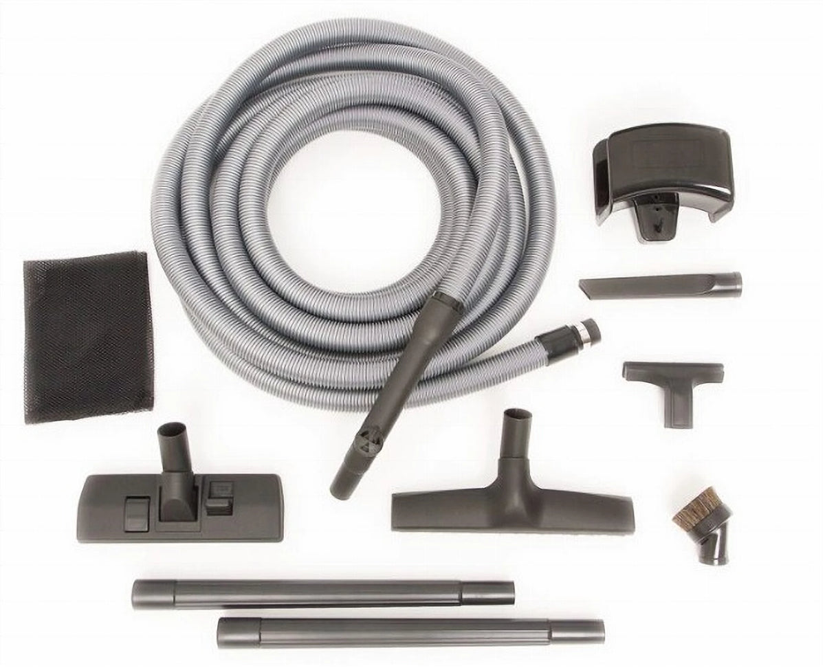 Flexaust TK2002 Kit, 1.25 Inch Central Vacuum Light Duty Kit Vacuum Tool Kit for industrial vacuum cleaning systems