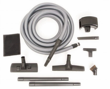 Flexaust TK2002 Kit, 1.25 Inch Central Vacuum Light Duty Kit Vacuum Tool Kit for industrial vacuum cleaning systems