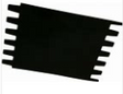 140005B 14 Inch Pipe (14 OD) 5-Bolt Compression Coupling Gaskets