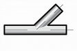 11LAT8003 11 Gauge 8 OD Tube Lateral 30 degree