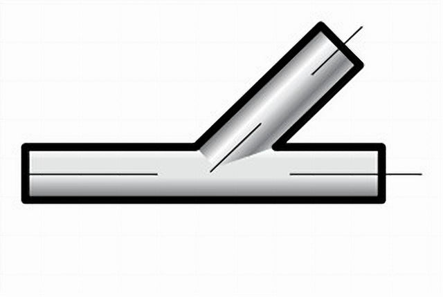 11LAT8003 11 Gauge 8 OD Tube Lateral 30 degree