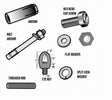 LKW-0380 3/8 Split Lock Washer Vacuum Tubing Fittings Installation Hardware