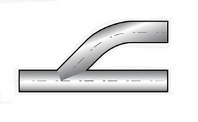 14PWYE6001A 6 OD Parallel Wye Inch  6