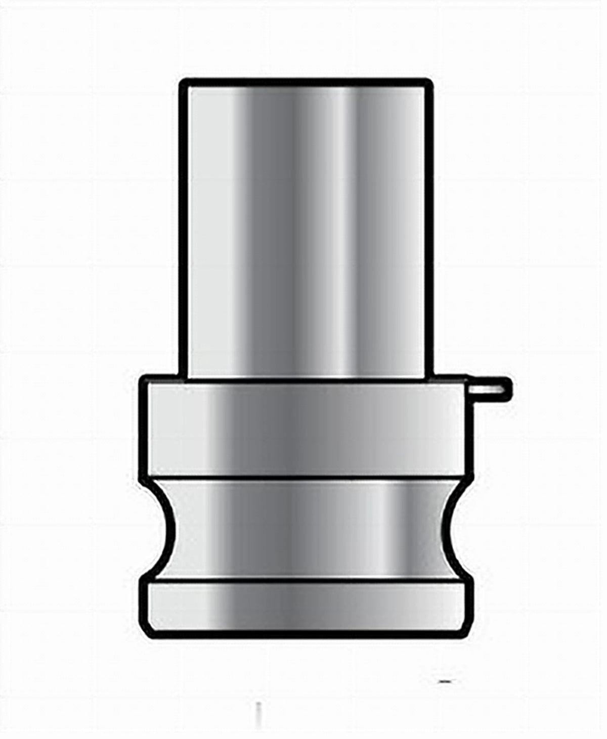 AWSP500AL-10A 5 Pipe x Male Cam and Groove Part AWSP Adapter
